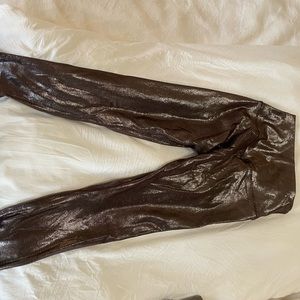 Lululemon size 6 Align Raremetallic 25 inch leggings